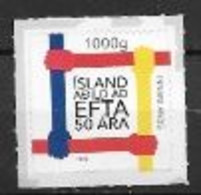 Islande 2020, Timbre Neuf EFTA - Unused Stamps