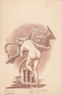 ILLUSTRATEUR FREDILLO FEMME NUE VERSANT LE MOKA PRECURSEUR - Andere & Zonder Classificatie