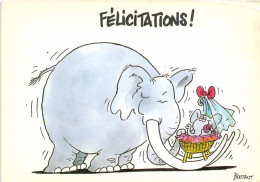 FELICITATIONS ! - ANNIVERFETE - ILLUSTRATION DENIS BOUTANT - Birth