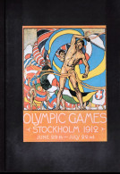 France 1912 Olympic Games Stockholm Interesting Postcard - Poster Of Olympic Games - Sommer 1912: Stockholm