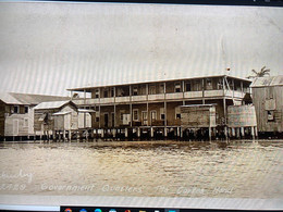 Government Quarters In Puerto Cortes , Written In Russian 1925 - Honduras