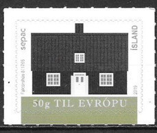 Islande 2019 Timbre Neuf SEPAC Maisons Anciennes - Unused Stamps