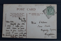 SQUARED CIRCLE POSTMARK ON  POSTCARD DAWLEY SALOP 1905 SQUARE CIRCLE - Unclassified