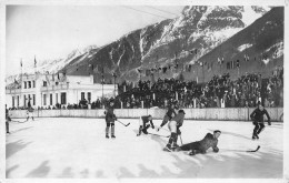 CHAMONIX-74-Haute-Savoie-Hockey Sur Glace Patinoire-Sport De Glace Hiver-Edition Bilgeri-Jaun Casino Photo - Chamonix-Mont-Blanc
