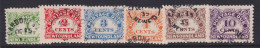 Newfoundland, Scott J1-J6 (SG D1-D6), Used With Dated CDS - Einde V/d Catalogus (Back Of Book)