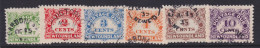 Newfoundland, Scott J1-J6 (SG D1-D6), Used With Dated CDS - Back Of Book