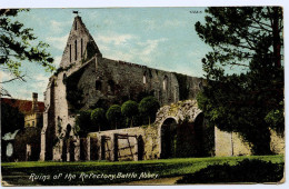 RUINS OF THE REFECTORY, BATTLE ABBEY / SOULAC SUR MER, VILLA FANTAISIE - Hastings