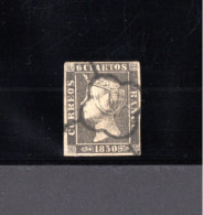 1516-ESPAÑA-SPAIN-ESPAGNE-SPANIEN.1850.ISABEL II.Edifil Nº 1A. Stamp USED. Sello Usado. - Usados