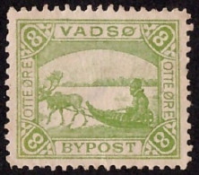 NORUEGA • EMISION LOCAL DE VADSØ • 8 ØRE - Local Post Stamps