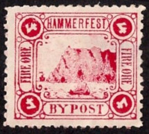 NORUEGA • EMISION LOCAL DE HAMMERFEST • 4 ØRE - Local Post Stamps