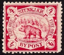 NORUEGA • EMISION LOCAL DE STENKJAER • 4 ØRE - Local Post Stamps