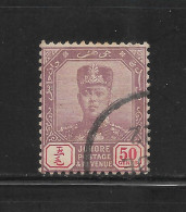 (LOT154) Old Malaya Stamps, Johore. 1904. 50c Sc 67. VF NH - Johore