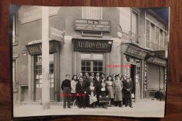 Photo 1940's Au Bon Coin BAL Léon Noces Banquet Hôtel Restaurant Tirage Vintage Print - Berufe