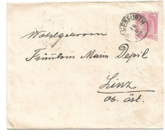 0402h: Altösterreichisches Gebiet, Briefganzsache Hohenfurth, Heute Vyšší Brod, Nach Linz - ...-1918 Prephilately