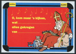 Sint Nicolaas , O , Kom Maar 's Kijken Wat ... -   2 Scans For Condition. (Originalscan !! ) - Saint-Nicolas