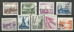 Turkey; 1959 Pictorial Postage Stamps (Complete Set) - Oblitérés