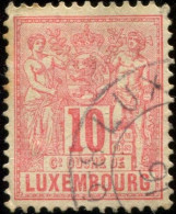 Pays : 286 (Luxembourg)  Yvert Et Tellier N° :    51 (o) - 1882 Allegorie