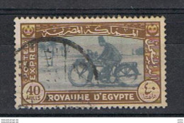 EGYPT:  1943/44  EXPRESS  -  40 C. USED  STAMP  -  YV/TELL. 4 - Oficiales