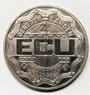 Pays-Bas - 2 1/2 Ecu 1991 - Non Classificati