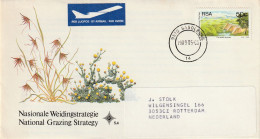 Zuid Afrika 1989, Letter To Netherland, National Grazing Strategy - Storia Postale
