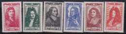 France  .  Y&T   .    612/617     .     **      .     Neuf Avec Gomme Et SANS Charnière - Unused Stamps