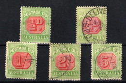 Australia (Tasas) Nº 38, 42a, 44/46 - Impuestos