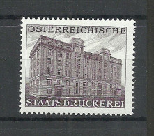 AUSTRIA Österreich Österreichische Staatsdruckerei Proof Probedruck Essay MNH - Abarten & Kuriositäten