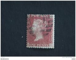 Groot Brittanië Grande-Bretagne Great Britain 1858-64 Victoria Perf. 14 GC Yv 26 O Pl 199 - Oblitérés