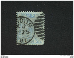 Groot Brittanië Grande-Bretagne Great Britain 1880-83 Victoria Perf. 14 Waterm. Crown Yv 62 Pl ? O - Used Stamps