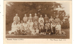 Ruanda Mission - CMS The Mission Staff 1930, Religon - Ruanda-Burundi