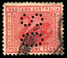 Pays :  47,1 (Australie Occidentale  : Dominion)      Yvert Et Tellier N° : S  36 (A) (o) - Used Stamps