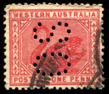 Pays :  47,1 (Australie Occidentale  : Dominion)      Yvert Et Tellier N° : S  36 (A) (o) - Usados