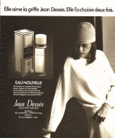 PUB PARFUM  ( CELUI ) De "  JEAN DESSES  "  1978 ( 3 ) - Zonder Classificatie