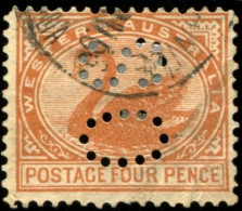 Pays :  47,1 (Australie Occidentale  : Dominion)      Yvert Et Tellier N° : S  39 (A) (o) - Used Stamps