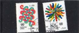 1982 Nazioni Unite - Ginevra - Serie Ordinaria - Used Stamps