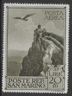 San Marino 1944 Aerea Pro Case Popolari Sa N.A48 Nuovo MH * - Luftpost