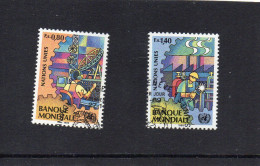 1989 Nazioni Unite - Ginevra  Banca Mondiale - Used Stamps