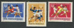 Romania:Unused Stamps Handball, 1975, MNH - Balonmano