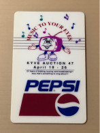 Mint USA UNITED STATES America Prepaid Telecard Phonecard, KYVE AUCTION 47 PEPSI (700EX), Set Of 1 Mint Card - Verzamelingen