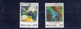 1989 Nazioni Unite - Ginevra - Meteorologia Mondiale - Usati