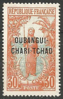 OUBANGUI N° 9 NEUF Sans Gomme - Unused Stamps