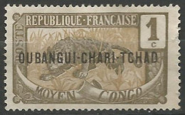 OUBANGUI N° 1 NEUF Sans Gomme - Unused Stamps