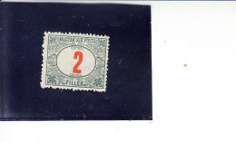 UNGHERIA  1915-20 - Yvert  T  35* -  Tasse - Revenue Stamps