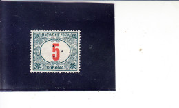 UNGHERIA  1915-20 - Yvert  T  36* -  Tasse - Fiscale Zegels