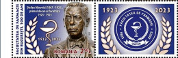 ROMANIA 2023 FACULTY Of PHARMACY Of "Carol Davila" University Bucharest -100 Years Set Of 1 Stamp With Label MNH** - Pharmacy