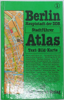 Berlin, Hauptstadt Der DDR - Stadtführer Atlas Mit Kartenmaterial / 155 S. - 12,5x19,5x2,0cm - Berlin