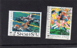 1990 Nazioni Unite - Ginevra - Sport = Salute - Used Stamps