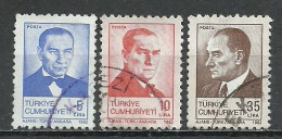 Turkey; 1982 Regular Issue Stamps - Gebruikt