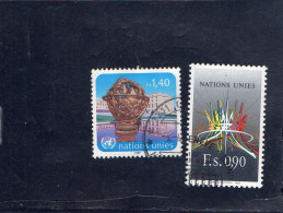 1987 Nazioni Unte - Ginevra - Serie Ordinaria - Used Stamps