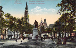 BELGIQUE - ANVERS - Cathédrale Et Place Verte - Carte Postale Ancienne - Antwerpen